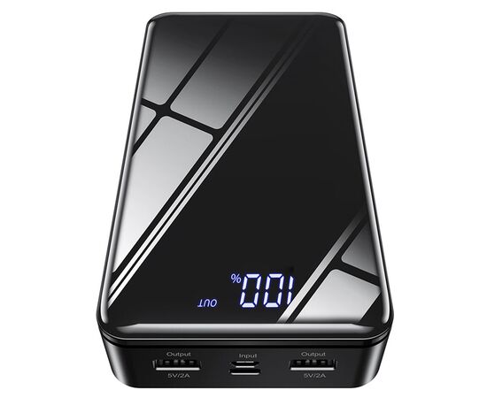  Портативный аккумулятор BOROFONE BJ8 Extreme, 2A, 30000 мА⋅ч, черный 