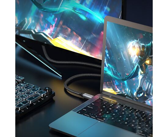  Кабель USB 4.0 Hoco US05 100W    (black) (220560) 