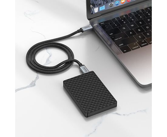  Кабель USB 4.0 Hoco US05 100W    (black) (220560) 