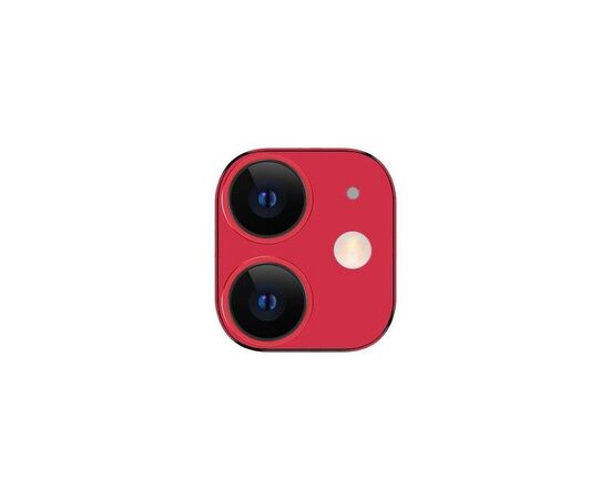  Защитное стекло на заднюю камеру TOTU AB-049 для iPhone 11, красный 