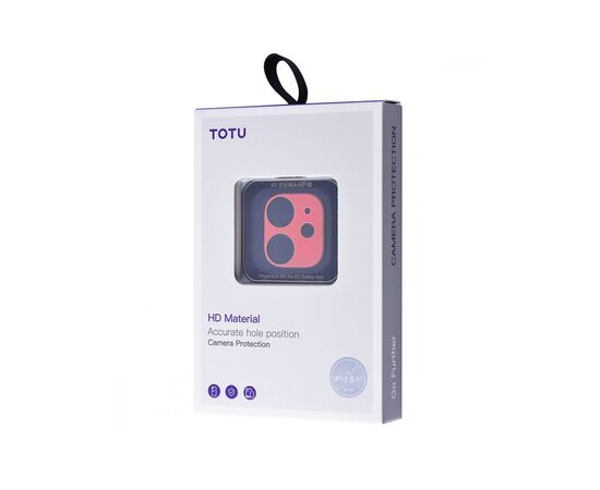  Защитное стекло на заднюю камеру TOTU AB-049 для iPhone 11, красный 