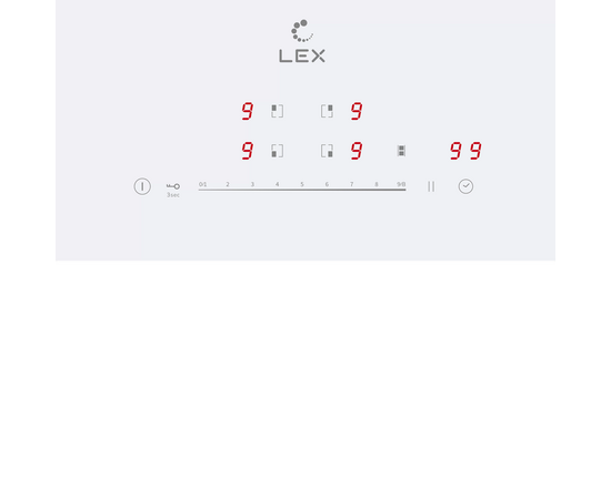  Индукционная варочная поверхность LEX EVI 641A WH 