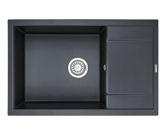  Мойка GRANULA 7805 гранит/черный 