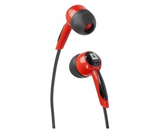  Нaушники Defender Basic 604 Black/Red 63605 
