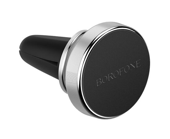  Автомобильный держатель BOROFONE BH6 Platinum, магнитный, на воздуховод, серебристый 
