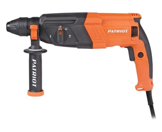  Перфоратор Patriot RH 267, SDS+, мощность 825 Вт, 2.8 Дж, 3 режима работы, макс.диаметр 26мм, набор буров и долот, глубиномер, кейс 140301327 