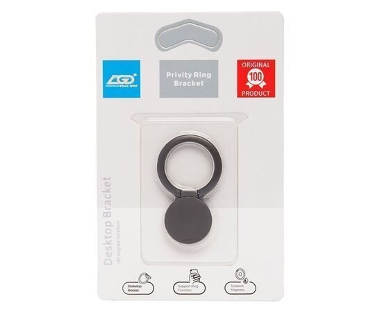  Держатель кольцо (Ring) - PS5 на палец (003) (dark grey) 