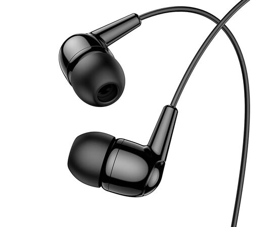  Проводные наушники с микрофоном внутриканальные Hoco M97 Jack 3,5  (black) (221599) 