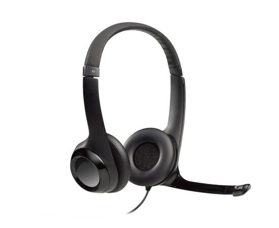 Наушники проводные LOGITECH H390 (981-001286) белый 