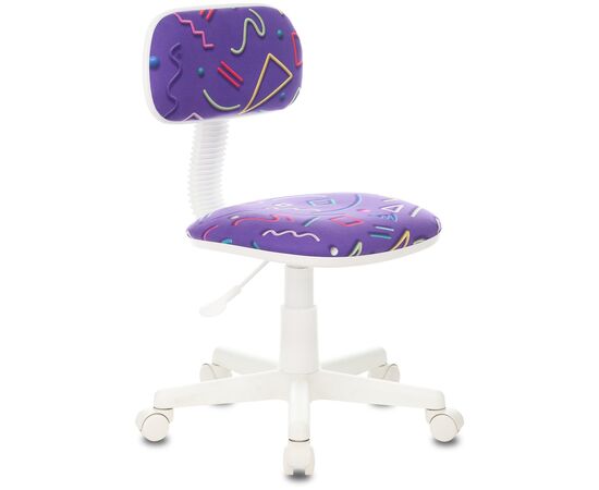  Кресло детское Бюрократ CH-W201NX/STICK-VIO фиолетовый Sticks 08 крестов. пластик 