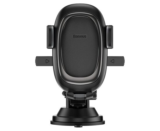  Автомобильный держатель BASEUS Ultra Control Pro Series, зажимной, на воздуховод/приборная панель/лобовое стекло, черный 