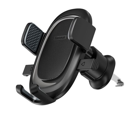  Автомобильный держатель BASEUS Ultra Control Pro Series, зажимной, на воздуховод/приборная панель/лобовое стекло, черный 
