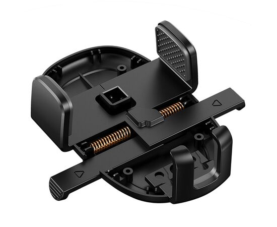 Автомобильный держатель BASEUS Ultra Control Pro Series, зажимной, на воздуховод/приборная панель/лобовое стекло, черный 