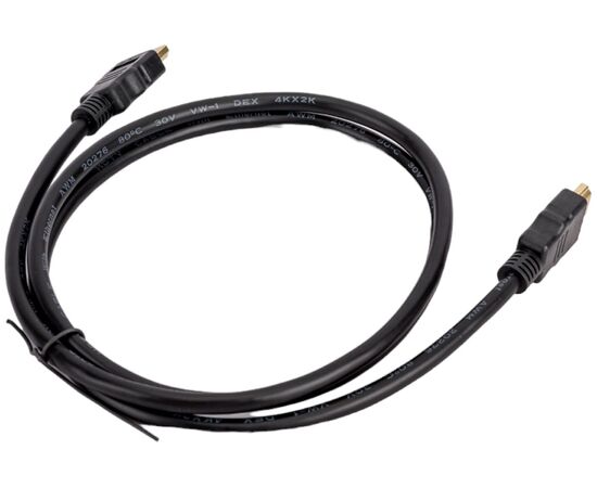  Кабель Bion BXP-HDMI2MM-020/BN-HDMI2MM-2M HDMI v2.0, 19M/19M, 3D, 4K UHD, 2м, черный 