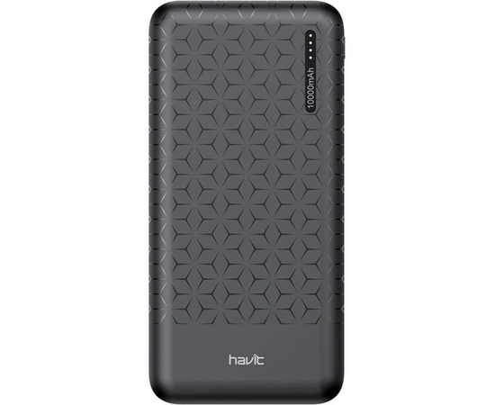  Портативный аккумулятор HAVIT HV-PB57 10000 mAh. Черный 