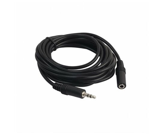  Кабель Perfeo J2203 Jack 3.5 мм вилка - Jack 3.5 мм розетка 5м 