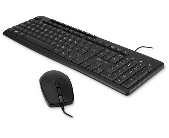  Клавиатура + мышь OKLICK S650 (1875246) клав черный мышь черный USB Multimedia 
