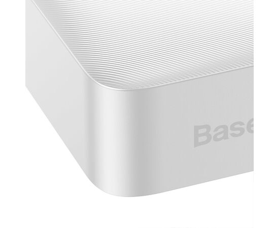  Портативный аккумулятор BASEUS Bipow Digital Display 20W, 3A, 20000 мА⋅ч, белый 
