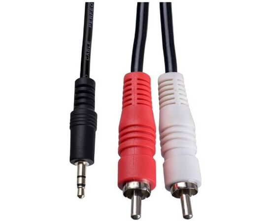  Кабель Perfeo J2005 Jack 3.5 мм вилка - 2xRCA вилка 5м 