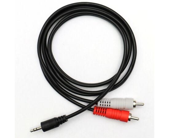  Кабель Perfeo J2005 Jack 3.5 мм вилка - 2xRCA вилка 5м 