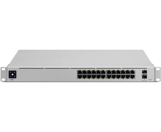  Коммутатор Ubiquiti 24PORT 1000M 2SFP+ USW-PRO-24 