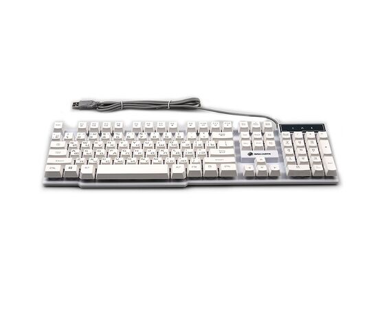  Клавиатура Dialog KGK-15U Gan-Kata мембранная игровая с подсветкой USB (white) (69336) 