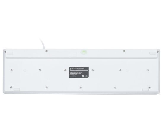  Клавиатура Oklick 500M белый USB slim Multimedia 