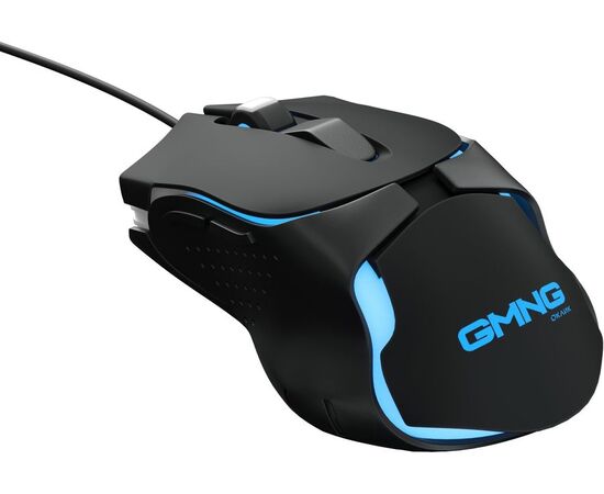  Мышь Oklick GMNG 703GM черный (3200dpi) USB (6but) 