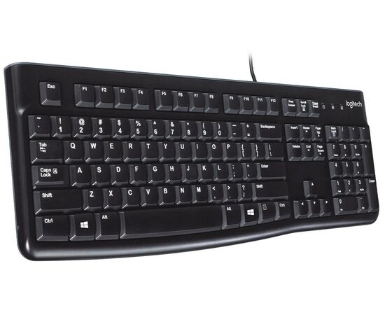  Клавиатура Logitech K120 (for Business) (920-002583) латиница (без кириллицы) (M/N Y-U0009) 
