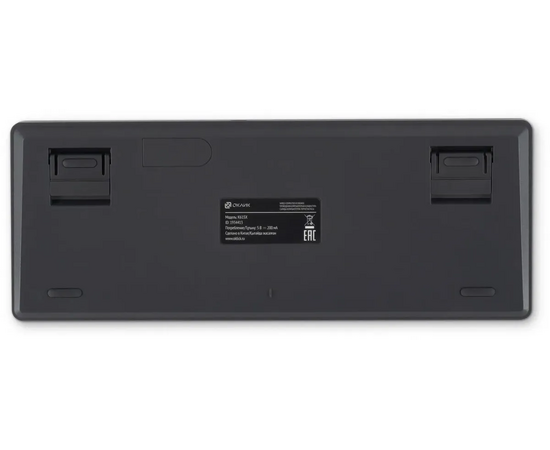 Клавиатура OKLICK K615X (1934413) механическая черный/серебристый USB Multimedia for gamer LED 