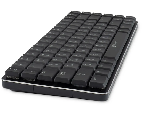  Клавиатура OKLICK K615X (1934413) механическая черный/серебристый USB Multimedia for gamer LED 