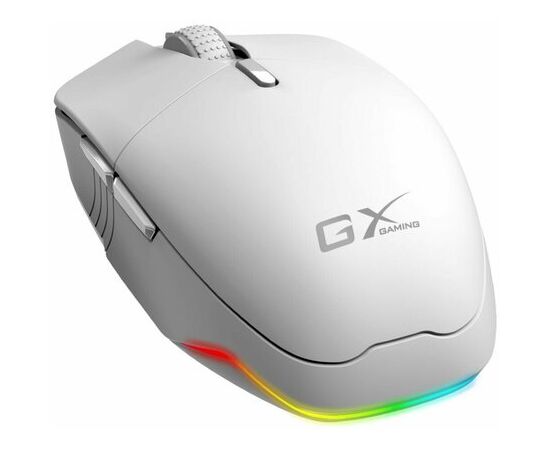  Мышь беспроводная Genius Scorpion M58250, RGB, Al opilot, 800/1600/2400/3200 DPI, white 