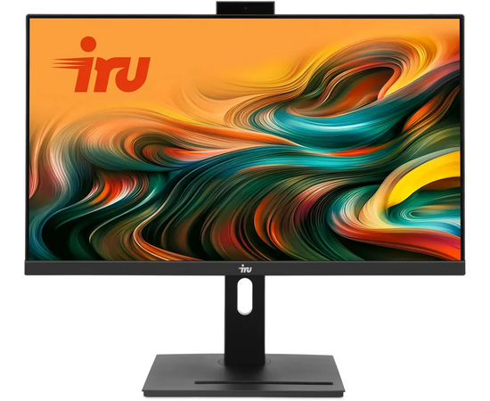  Моноблок IRU 23IM (1994785) 23.8" Full HD i5 12450H (1.7) 16Gb SSD512Gb UHDG 730 Windows 11 Professional GbitEth WiFi BT 120W Cam черный 1920x1080 