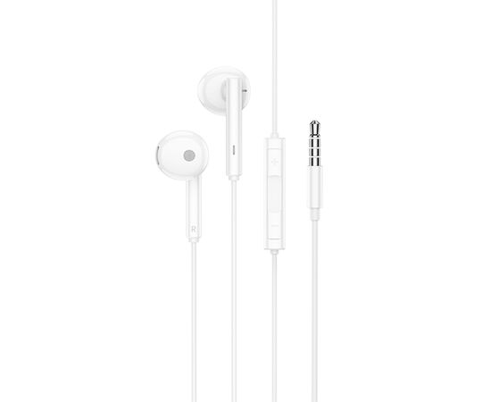  Проводные наушники BOROFONE BM82 Art music, Jack 3.5mm, 1.2 м, белый 