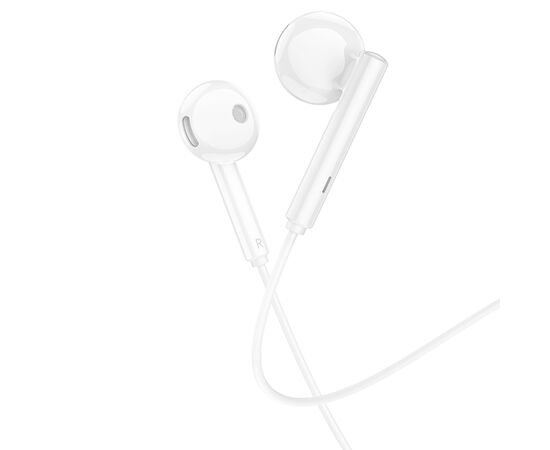  Проводные наушники BOROFONE BM82 Art music, Jack 3.5mm, 1.2 м, белый 