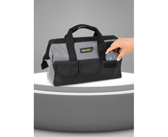  Сумка для инструментов Deli DL430018 400х200х270мм, 6 карманов, плечевой ремень, ткань Оксфорд 