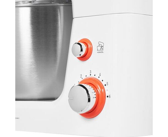  Миксер планетарный Endever Sigma-25, белый/красный 