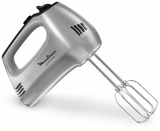  Миксер ручной Moulinex HM310E10 300Вт серебристый 