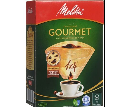  Фильтр для кофеварок Melitta 4006508190751 1X4/80 