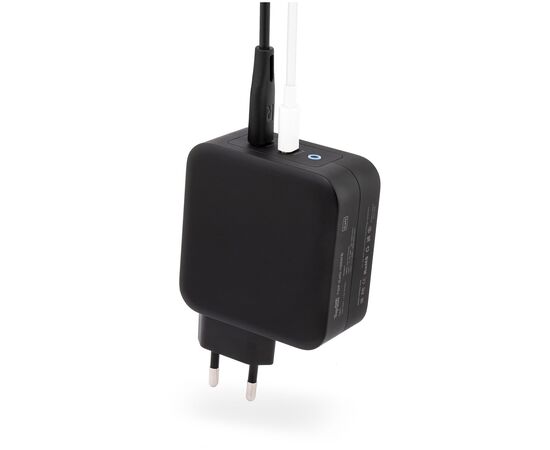  Адаптер питания TOPON TOP-GaN-100WB, 5-20В, 5A, 100Вт, универсальный, черный 