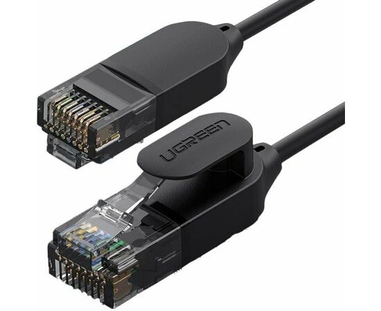  Кабель UGREEN NW122 70334 CAT 6A Pure Copper Ethernet Cable OD2.8 2m Black 