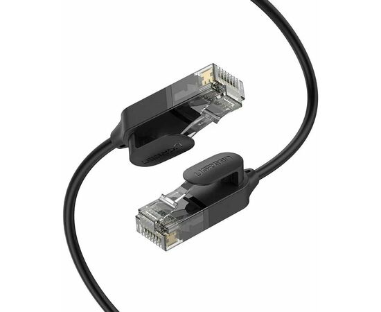  Кабель UGREEN NW122 70334 CAT 6A Pure Copper Ethernet Cable OD2.8 2m Black 