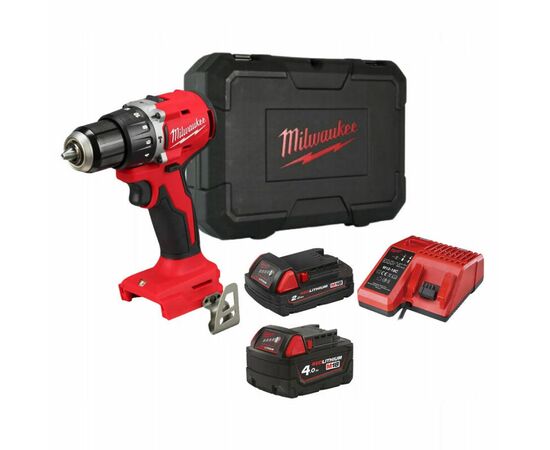  Дрель-шуруповерт Milwaukee M18 BLPDRC-422C (4933492825) АКБ+ЗУ уд 