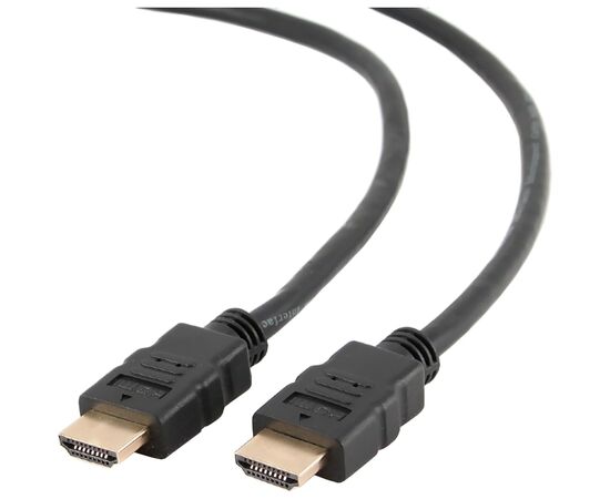  Кабель Gembird HDMI 1.8м, v1.4, 19M/19M, черный, позол.разъемы, (CC-HDMI4F-6) 