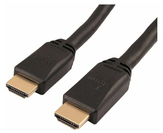  Кабель аудио-видео LAZSO WH-111 HDMI (m)/HDMI (m) 10м Позолоченные контакты черный (WH-111(10M)) 