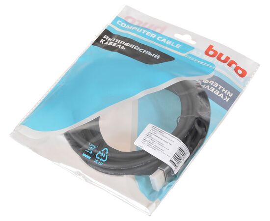  Кабель аудио-видео Buro DisplayPort (m)/DisplayPort (m) 5м. Позолоченные контакты черный (BHP-DPP-1.4-5G) 