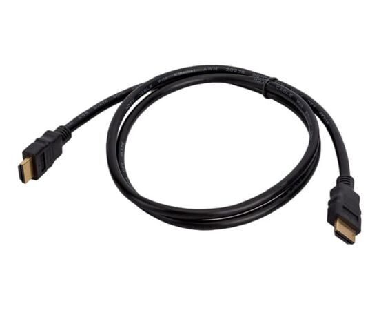  Кабель Bion BXP-HDMI2MM-010/BN-HDMI2MM-1M HDMI v2.0, 19M/19M, 3D, 4K UHD, 1м, черный 