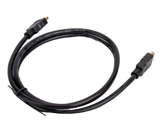  Кабель Bion BXP-HDMI2MM-010/BN-HDMI2MM-1M HDMI v2.0, 19M/19M, 3D, 4K UHD, 1м, черный 