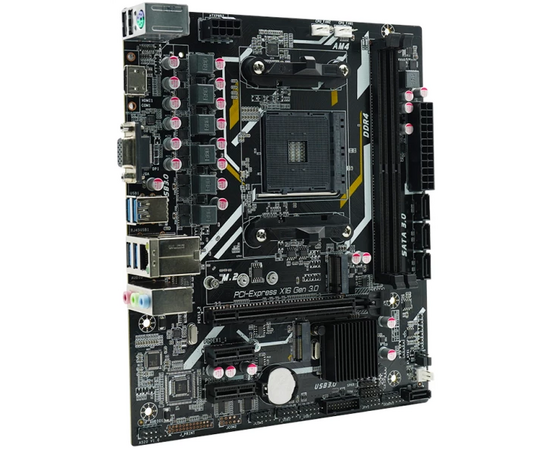  MB sAM4 AFOX A520D4-MA5-V2 mATX 2xDDR4 PCIEx16 PCIEx1 M.2 HDMI VGA 