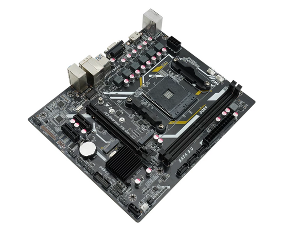  MB sAM4 AFOX A520D4-MA5-V2 mATX 2xDDR4 PCIEx16 PCIEx1 M.2 HDMI VGA 